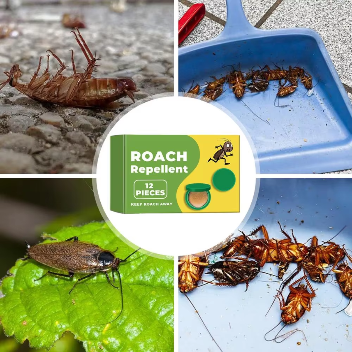 🥇ODALIT™ Plant-Powered Roach Repellent (Pet & Kid Friendly)