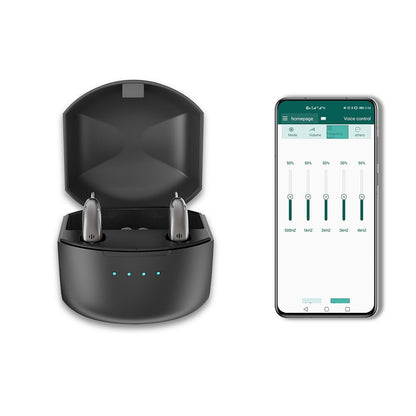 Smart Self-Adapting Bluetooth Hearing Aids (App-Controlled)