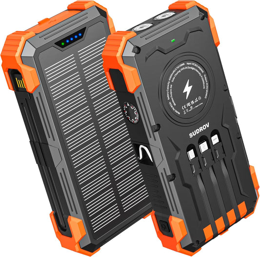 2 PACK Solar power bank